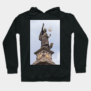 Fountain; Hansa fountain; Hansaplatz; St. George; Hamburg; Germany; Europe Hoodie